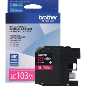 Brother Genuine LC103M Printer Ink Cartridge | Magenta