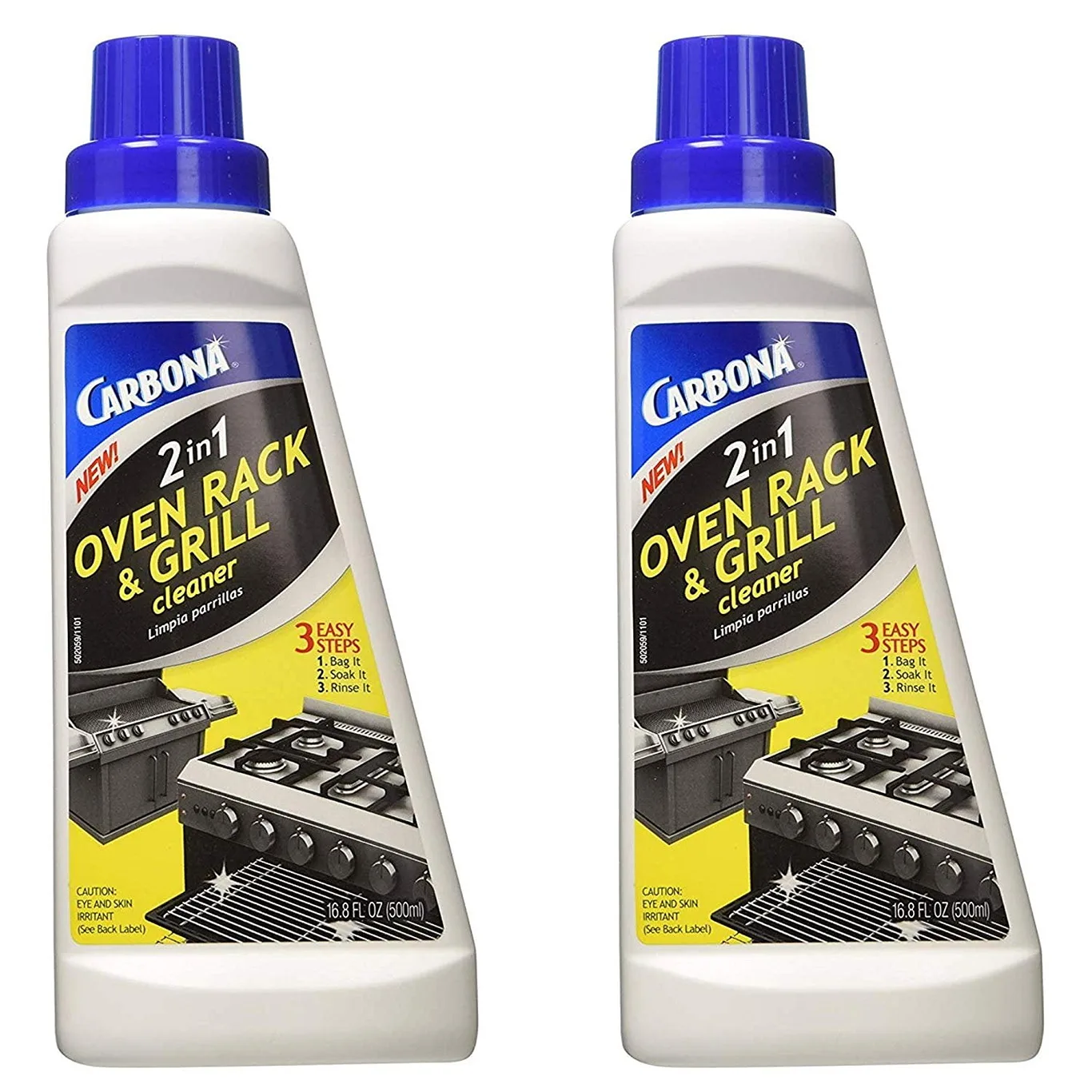 Carbona 320 Carbona 2-Inch 1 Oven Rack & Barbeque Cleaner 500ml | 2 PACK