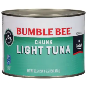 Bumble Bee Chunk Light Canned Tuna Inch Water | 66.5 Ounce Can