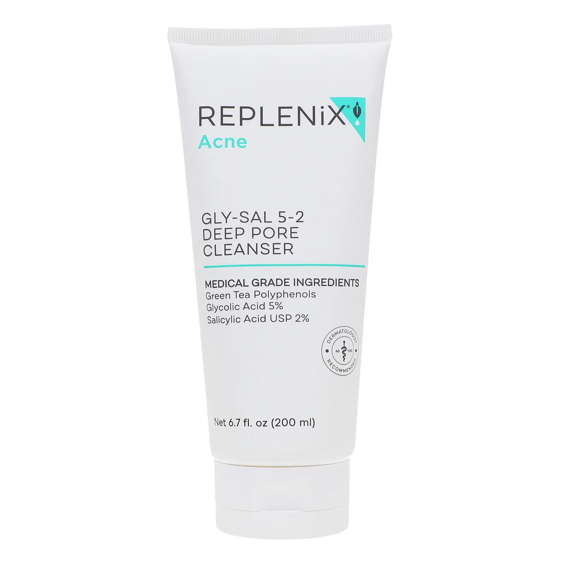 Replenix Gly/Sal 5-2 Facial Cleanser | Face Wash for Acne Prone Skin | 6.7 Ounce