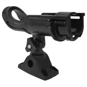 Attwood 5009-4 Black Heavy Duty Adjustable Rod Holder (Premium Edition)