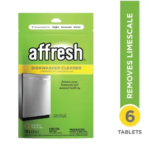 Affresh Dishwasher Cleaner Tablets | 6 count | Multicolor
