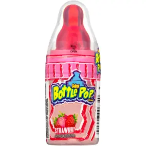 Baby Bottle Pop | Assorted Flavor Lollipops | Gluten-Free | 1.1 Ounce | 1 Count | Single