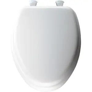 Bemis 274520 Elongated Soft Toilet Seat | White | ELONGATED TOILET SEAT