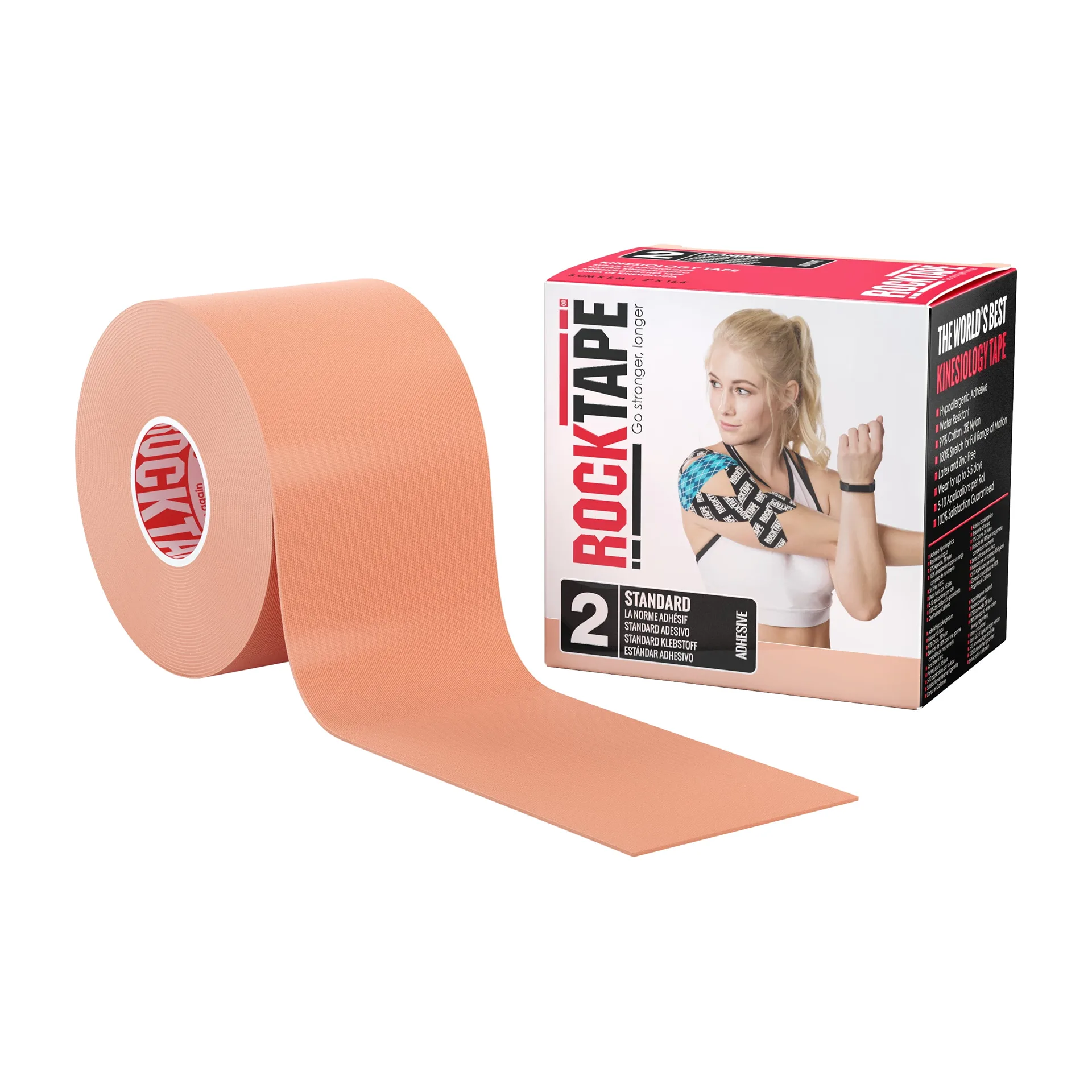 RockTape International Medical Gentle Bulk Roll | Beige