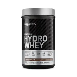 Optimum Nutrition Platinum Hydrowhey Protein Powder | Turbo Chocolate | 30g Protein | 1.8 Lb | Unflavored | 1.8 lbs | 4.80