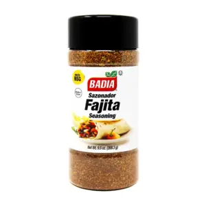 Badia Fajita Seasoning 9.5 Ounce Bottle
