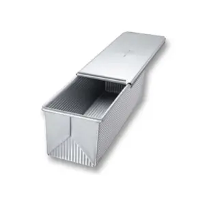 USA Pan 13 x 4 x 4 Inch Pullman | Aluminized Steel with Americoat