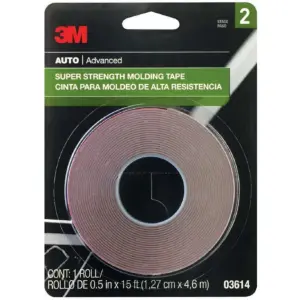 TAPE MOLDING AUTO 1/2IN X 15FT | Single