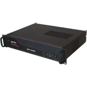 GEMINI XGA-2000 2000 Watt 2 CH Power Amplifier Professional DJ Stereo Amp | 2000 W
