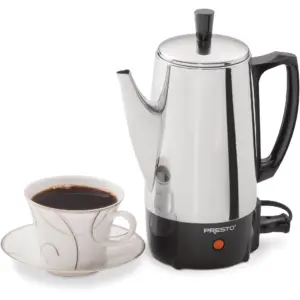Presto 6 Cup Stainless Steel Percolator (Premium Edition)