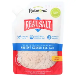 Real Salt Gourmet Kosher Sea Salt | 16 Ounce
