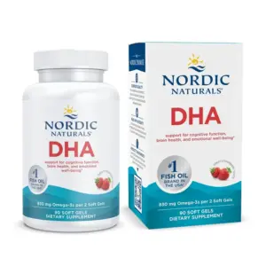Nordic Naturals Ultimate Omega Softgels | Lemon Flavor | 1280 mg | Fish Oil | 120 Count for Heart & Brain Health