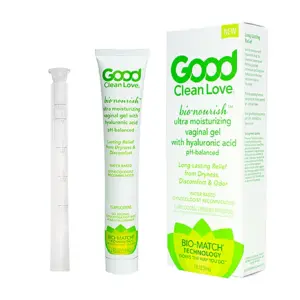 Good Clean Love: BioNourish Ultra Moisturizing Vaginal Gel with Hyaluronic Acid | pH-Balanced and Water-Based | Long Lasting Relief from Dryness and Discomfort for Women | 2 Ounce