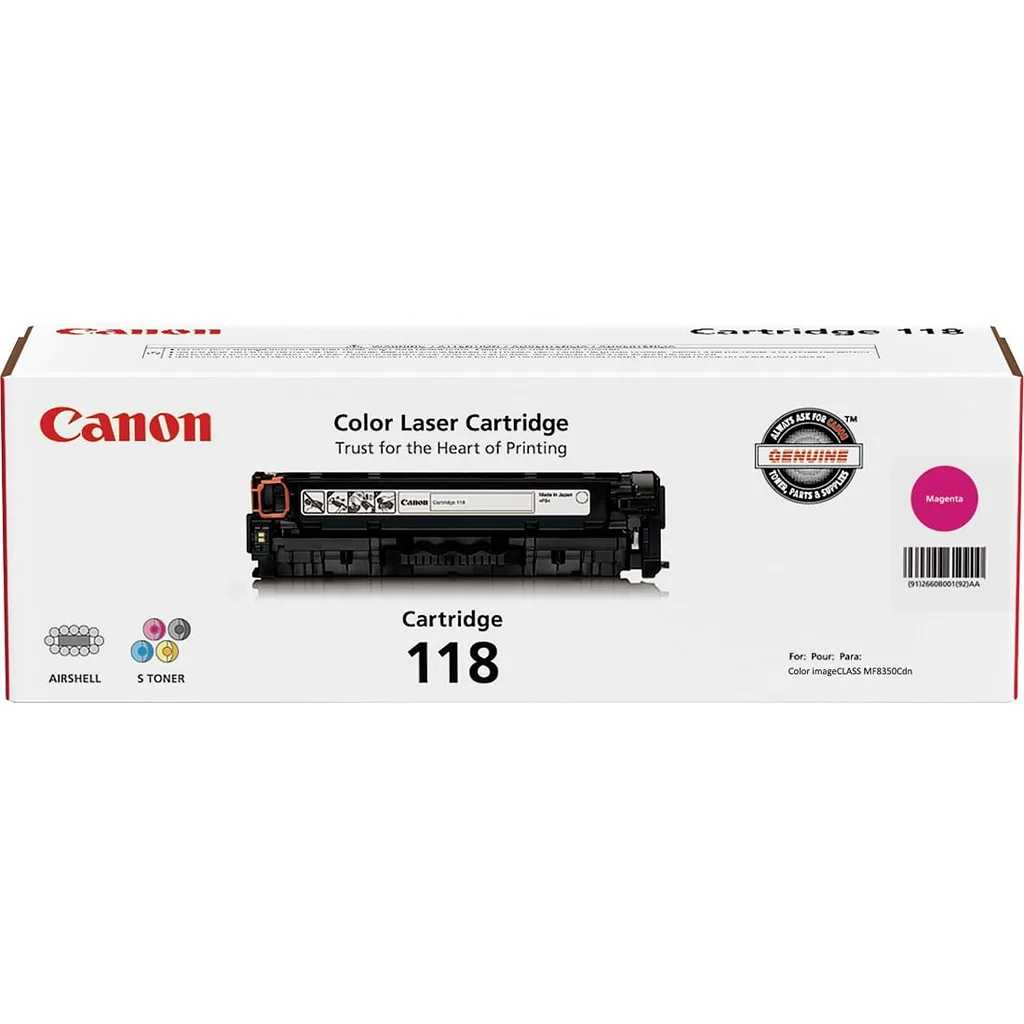 Canon 118 Magenta Cartridge (Premium Edition)