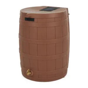 Good Ideas Rain Wizard 50 Gal. Rain Barrel | Terra Cotta