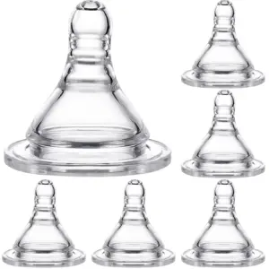 MAM Bottle Nipples Extra Slow Flow Nipple Size 0 | for Newborn Babies & Older | SkinSoft Silicone Nipples for Baby Bottles | Fits All MAM Bottles | 4 Count (Pack of 1)