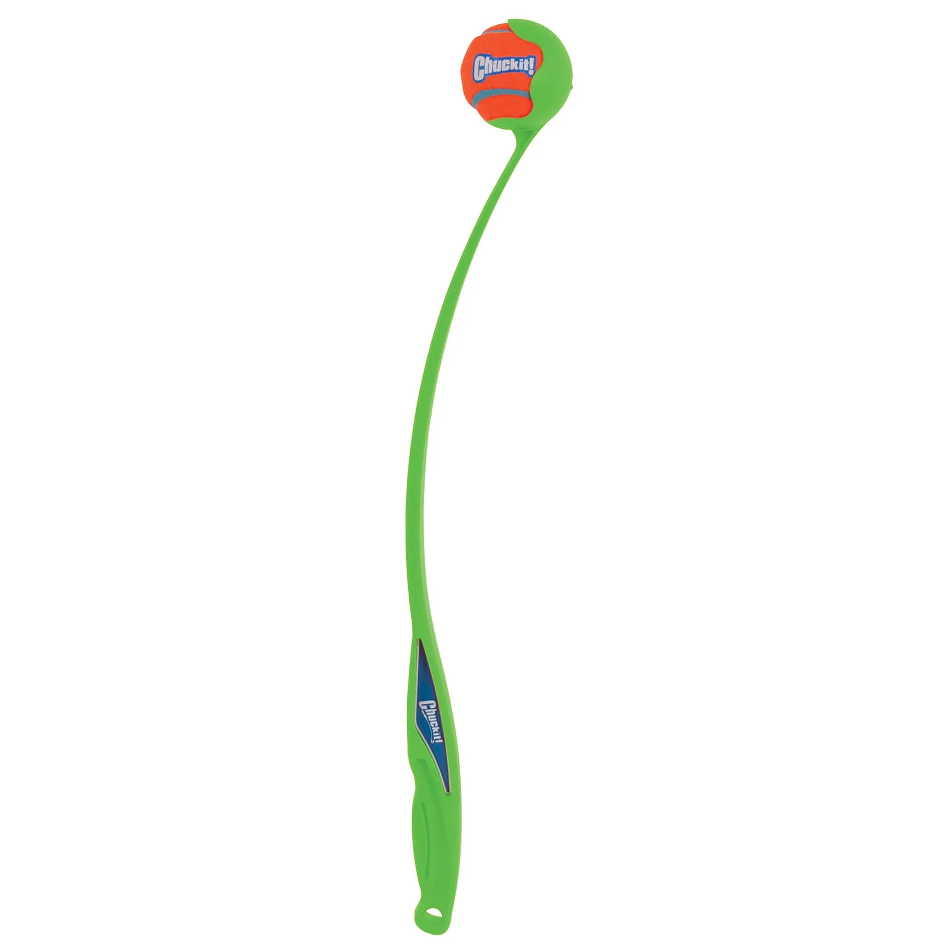 Chuckit! Sport 25M Dog Ball Launcher with Medium Tennis Ball (2.5) for Dogs 20-60 lb | 25 L | Blue | 25M with Medium 2.5 Ball