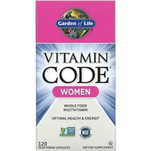 Garden of Life Vitamin Code Women's Multi | 120 Capsules