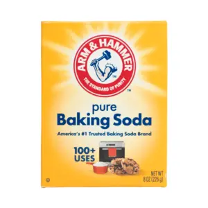 ARM and HAMMER Pure Baking Soda | For Baking | Cleaning and Deodorizing | 8 Ounce Box | 1