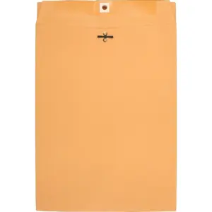 Mead Clasp Envelopes Office Pak 9 x 12 Brown Kraft 20 Count