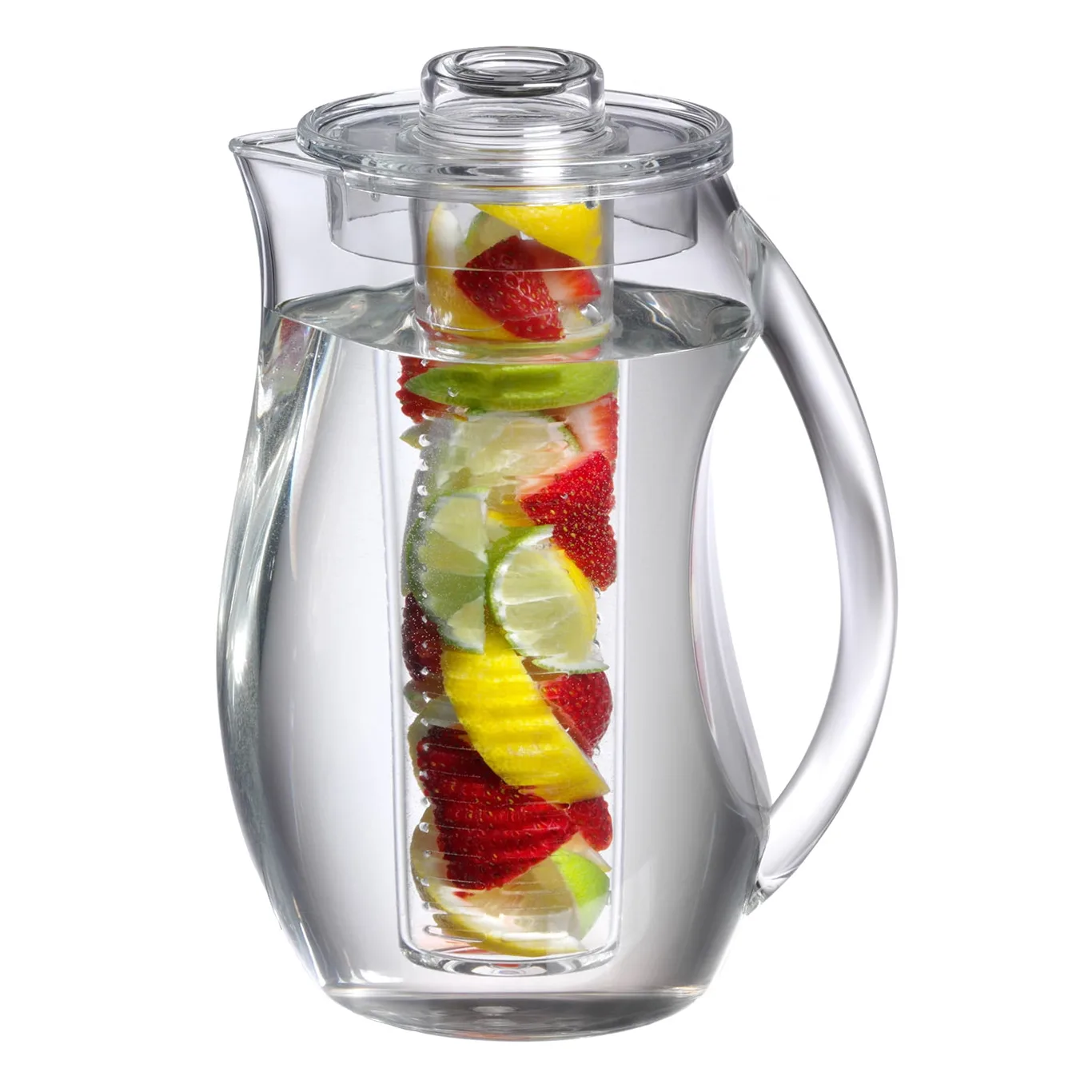 Prodyne FI-3 Fruit Infusion Flavor Pitcher | 2.9 qt clear | 93 Ounce