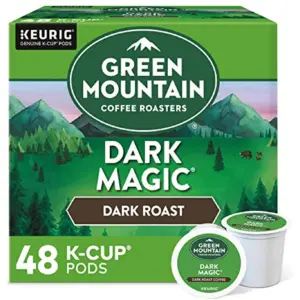 Green Mountain Coffee Dark Roast Single Serve for Keurig | Dark Magic | 12 Ct