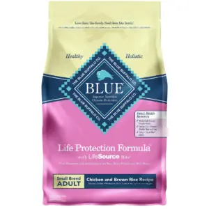 Blue Buffalo Life Protection Formula Small Breed Chicken & Brown Rice Dry Dog Food for Adult Dogs | Whole Grain | 6 lb. Bag