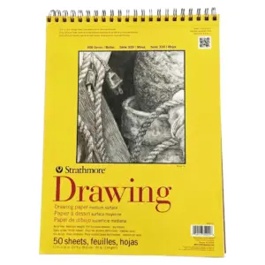 Strathmore 300 Series Drawing Pad | 11 x 14 Inches | 70 lb | 50 Sheets