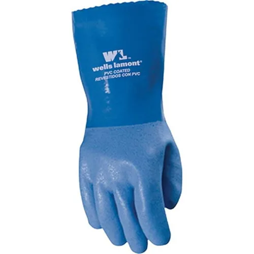 Wells Lamont 42602 Heavy Duty PVC Gloves | Large | Model No. 174