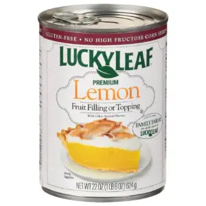 Lucky Leaf Premium Lemon Fruit Filling or Topping | 22oz Can | Single