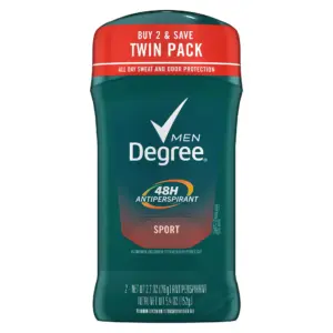 Degree Antiperspirant Deodorant for Men Sport Twin Pack | 2.7 Ounce