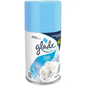 Glade Clean Lenin Automatic Spray Air Freshener Refill | 6.2 Ounce (Pack Of 4)