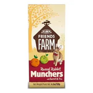 Tiny Friends Farm Russel Rabbit Munchers | Treat 4.23oz