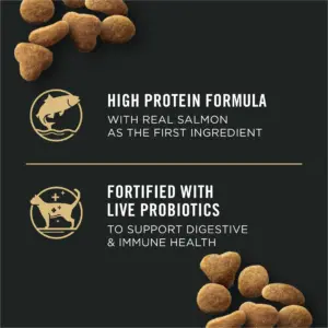 Purina Pro Plan Hairball | Indoor Dry Cat Food | Salmon and Rice | 7 lb Bag