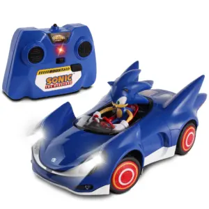 NKOK Sonic the Hedgehog & Sega All-Stars Racing Radio Control Car Inch Blue