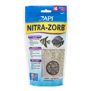 API Nitra-Zorb Size 6 | Aquarium Canister Filter Filtration Pouch | 1-Count
