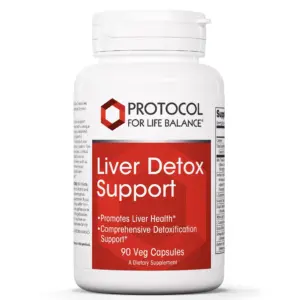 Protocol for Life Balance Liver Detox Support with Milk Thistle Extract | 90 Veg Caps