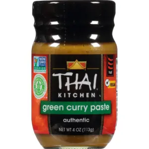 Thai Kitchen Gluten Free Gluten Free Green Curry Paste | 4.0 Ounce Jar | Single