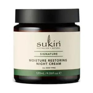 Sukin Moisture Restoring Night Cream | 4.06 fl Ounce (120 Milliliters)