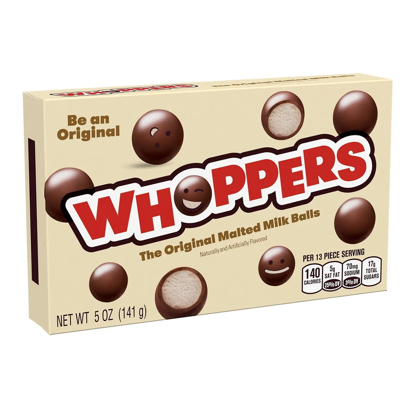 Whoppers | Malted Milk Balls Candy | Movie Snack | 5 Ounce | Box