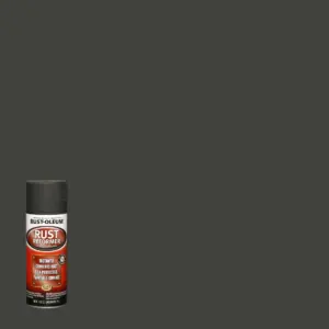 Rust-Oleum Automotive Rust Reformer Flat Spray Paint | Black | 10.25 Ounce | Single