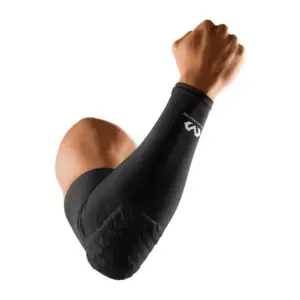 McDavid MD6500 Hex Shooter Arm Sleeve/Single | Adult M | BLACK