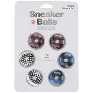 Sof Sole Sneaker Balls Shoe | Gym Bag | & Locker Deodorizer | 3 Pair | Matrix