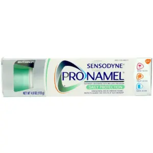 Sensodyne Pronamel Daily Protection Enamel Toothpaste for Sensitive Teeth & Cavity Protection | Mint Essence | 4 Ounce