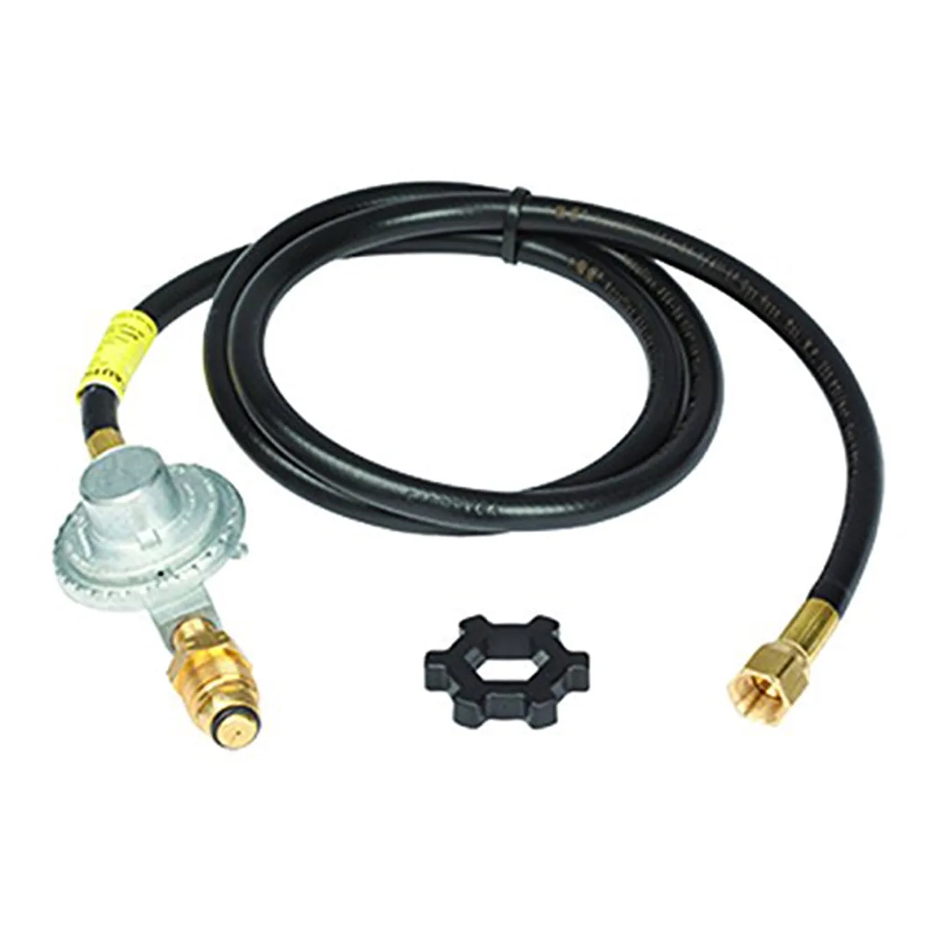 Mr. Heater 12-Feet Hose Regulator Assembly with Restricted Flow Soft Nose P.O.L