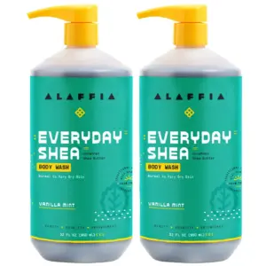 Alaffia EveryDay Shea Body Wash | Vanilla Mint | 32 fl. Ounce