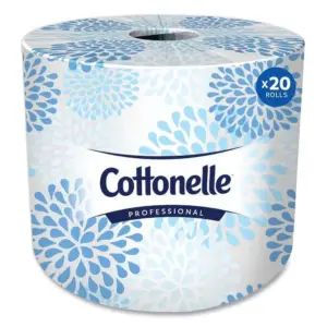 New Cottonelle 2-Ply Bathroom Tissue | Septic Safe | White | 451 Sheets/Roll | 20 Rolls/Carton