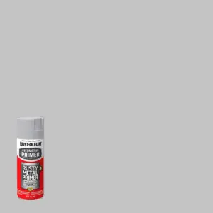 Rust-Oleum Automotive Rusty Metal Primer Spray | Light Gray | 12oz