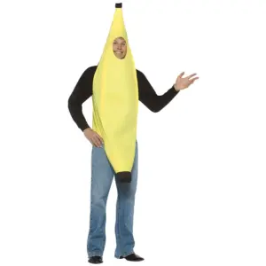 Rasta Imposta Banana Halloween Costume Tunic | Standard Size | Yellow